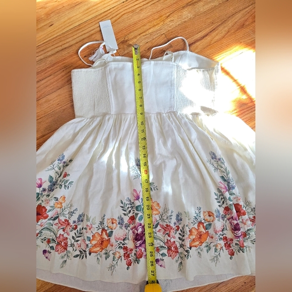 Calypso St. Barth Cream Floral Mini Dress - Picture 11 of 11